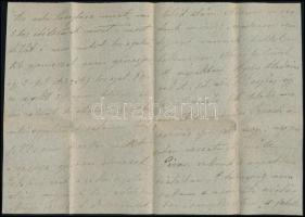 VÉDETT! 1885 Szél Piroska (1865-1886), Arany János unokájának levele apjának, Szél Kálmán nagyszalon...