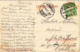 1910 Budapest XII. Svábhegy, Kovács vendéglője a "Vadásztanyához", terasz (EK)