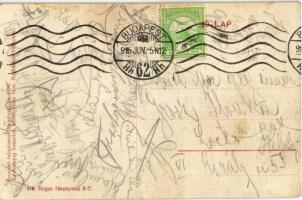 1916 Budapest XIV. Angol (Nemzeti) Park Mulató, A Csodakerék kijárata