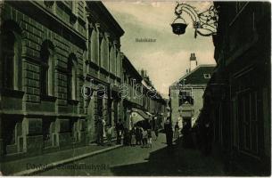 1906 Szombathely, Belsikátor, Deutsch Miksa, Barkovics András és Kohn Károly fiai üzlete (fa)