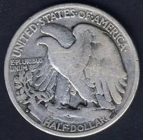 USA 1934S 1/2$ Ag "Walking" T:3 ph