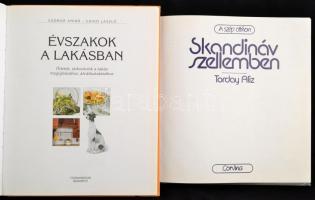 Csörgő Anikó-Csigó László: Évszakok a lakásban. Bp.,1998,Csodaország. Kiadói kartonált papírkötés.+T...