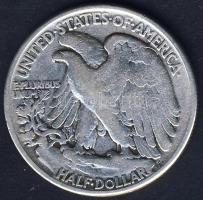 USA 1944. 1/2$ Ag "Walking" T:3 kis ph