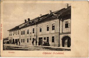 Ólubló, Stará Lubovna; Városháza. Kiadja Grün Teofil / town hall (EK)