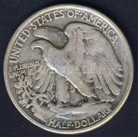 USA 1945. 1/2$ Ag "Walking" T:3 ph