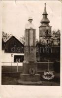 1933 Ártánd, Hősök emléke, templom. photo