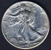 USA 1945. 1/2$ Ag "Walking" T:3+ kis ph.