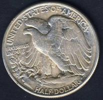 USA 1945. 1/2$ Ag "Walking" T:3+ kis ph