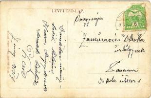 1913 Pancsova, Pancevo; M. kir. törvényszéki palota. W. L. Bp. 952. / court palace (EK)