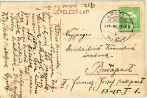 1912 Apatin, Vásártér. W. L. 1967. / Marktplatz / marketplace (r)