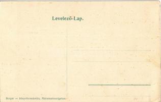 Kőrösmező, Jaszinya, Jasina, Yasinia;  Fő utca üzlettel. Kiadja Berger / main street with shop (EK)