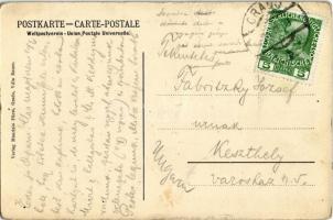 Grado, Badeanstalt. Verlag Maurizio Fürst / beach, bathing people (crease)