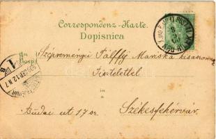 1900 Avtovac, Kordonposten Gat, K.u.K. Militärlager, Cordons-Kaserne Cemerno / K.u.K. military barra...