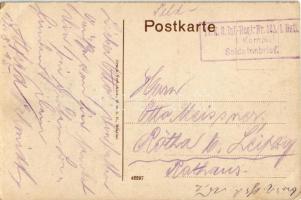 Morhange, Mörchingen; Kapellenstraße / street view with urban railway (EK)