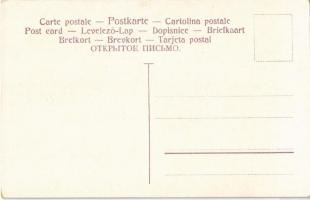 L'Eunuque / Der Eunuche / Optical illusion erotic art postcard with nude ladies. Litho