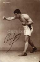 Paulino Uzcudun, Basque heavyweight boxer. DIX Paris