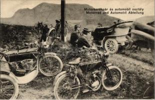 Motorkerékpár és automobil osztály / Motorrad und Automobil Abteilung / WWI Austro-Hungarian K.u.K. military, motorcycle and automobile (motorized) division