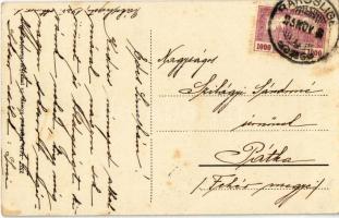 1925 Budapest XVII. Rákosliget, Ligetsor, Községháza, Hangya üzlet. Tóth Mihályné kiadása