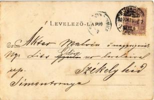 1900 Budapest II. Máriaremetére vezető út mészégető kályhákkal. Divald Károly 341. sz. (EK)