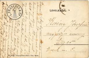 Budapest XXII. Budafok, Francois pezsgőborgyár 1912-ben, St. Petersburg, Győr és Reims pincék. Art N...