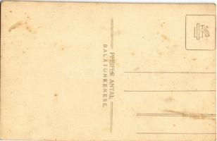 Balatonkenese, szalonnasütés a nádasban. Pfeifer Antal photo (fl)