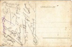 Gyopáros-fürdő (Orosháza), utcakép a víztoronnyal (EK)