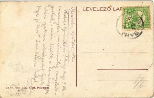 Piliscsaba, Bécsi út, Blau Adolf üzlete és saját kiadása  (EK)