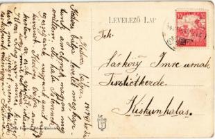 1917 Pécs, Rácváros; Fő utca, Krems Ferenc üzlete és saját kiadása