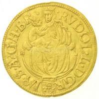 1584N-B Aranyforint Au "Rudolf" Nagybánya (3,46g) T:2- kis ph. / 
Hungary 1584N-B Goldgul...