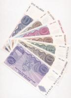 Horvátország / Krajna Szerb Köztársaság 1993. 100.000D + 500.000D + 10.000.000.000D + 50.000.000.000...