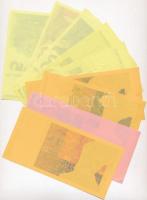 Horvátország 1993 (1994). 5K előlapi színpróba + 20K előlapi színpróba + 50K előlapi színpróba + 500...