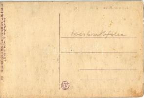 Bácskossuthfalva, Kossuthfalva, Ómoravica, Stara Moravica; Fő tér, üzlet. Harcsa Mihály kiadása / ma...