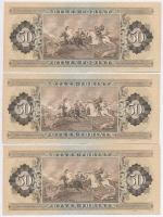 1969. 50Ft (3x) sorszámkövetők T:II
Adamo F20