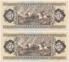 1989. 50Ft (2x) sorszámkövetők T:II
Adamo F25