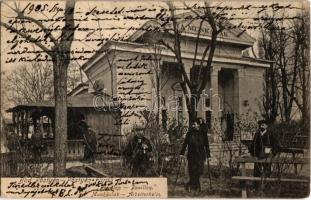 1903 Pöstyénfürdő, Kúpele Piestany; Pavilon a Munkának, Munkáslak / pavilion for work, workers villa