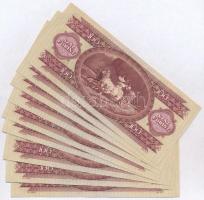 1975. 100Ft (9x) sorszámkövetők T:I 
Adamo F33