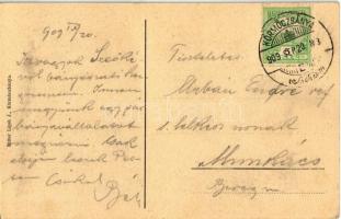 1909 Körmöcbánya, Kremnitz, Kremnica; Vártemplom. Ritter Lipót kiadása / castle church