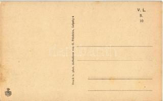 Leipzig, Lipcse; Hauptbahnhof / railway station. montage with tram, automobiles and chariots