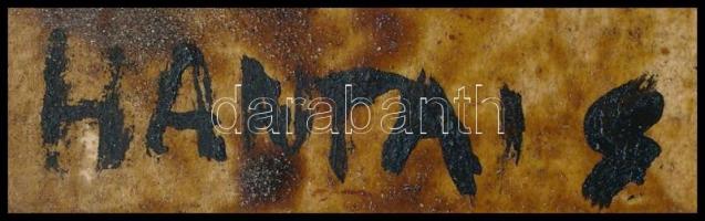 Hantai jelzéssel: Kompozíció. Vegyes technika, karton, 24,5×21 cm