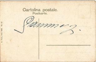 SMS Kaiserin und Königin Maria Theresia (SMS Mária Terézia) páncélos cirkálója este / K.u.K. Kriegsm...