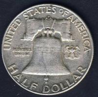 USA 1951D 1/2$ Ag "Franklin" T:3