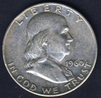 USA 1960D 1/2$ Ag "Franklin" T:3 kis ph.