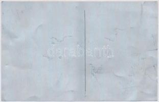 Feltámadunk! Irredenta propaganda lap fémlemezen / Hungarian irredenta propaganda on metal sheet car...