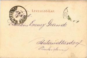 1900 Pozsony, Pressburg, Bratislava; Nemzeti szálloda és vendégfogadó a Zöld fához, fogorvos / hotel...