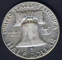USA 1960. 1/2$ Ag "Franklin" T:3 kis ph