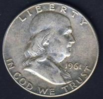 USA 1961D 1/2$ Ag "Franklin" T:3 kis ph.