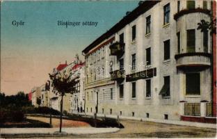 1921 Győr, Bisinger sétány, Élet- és Járadék Biztosító Intézet ügynöksége (EB)