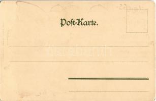 Kriegsbilder. Aus Durban. Kunstanstalt Hermann Ludewig, Leipzig / WWI German military humour with Br...