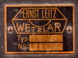 Ernst Leitz Wetzlar Epidiaskop Vp vetítőgép, Epis 325 mm f/3,6 vetítőlencsével, jó állapotban, nem k...