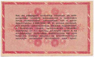 1946. 1.000.000AP fordított címerrel T:III